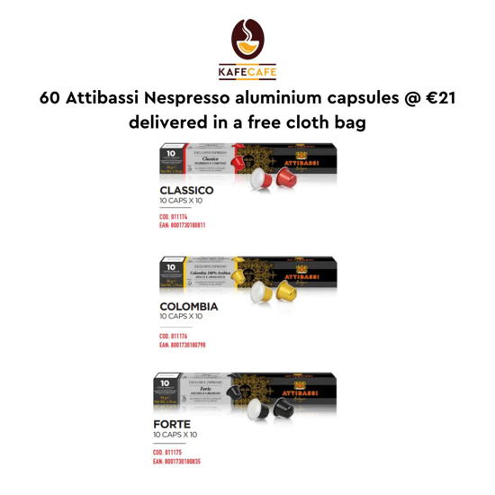 Picture of ATTIBASSI NESPRESSO STARTER PACK OFFER